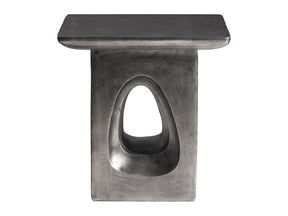 Argo Graphite Side Table - Ornate Home