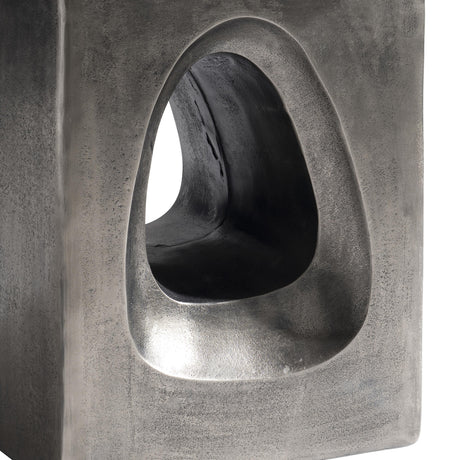 Argo Graphite Side Table - Ornate Home