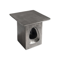 Argo Graphite Side Table - Ornate Home