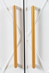 Argyle Glen White/Gold 50 Accent Cabinet - Ornate Home