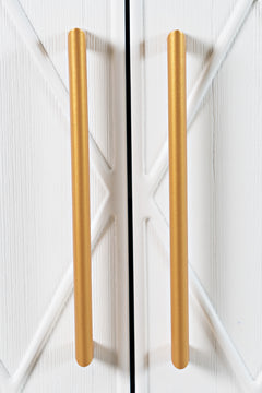 Argyle Glen White/Gold 60 Accent Cabinet - Ornate Home