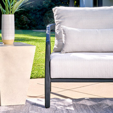 Aria Beige Outdoor 4pc Sectional - Ornate Home