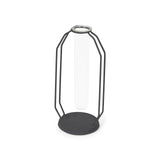 Aria Black Metal and Glass Decorative Accent - Ornate Home