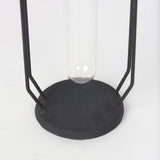 Aria Black Metal and Glass Decorative Accent - Ornate Home