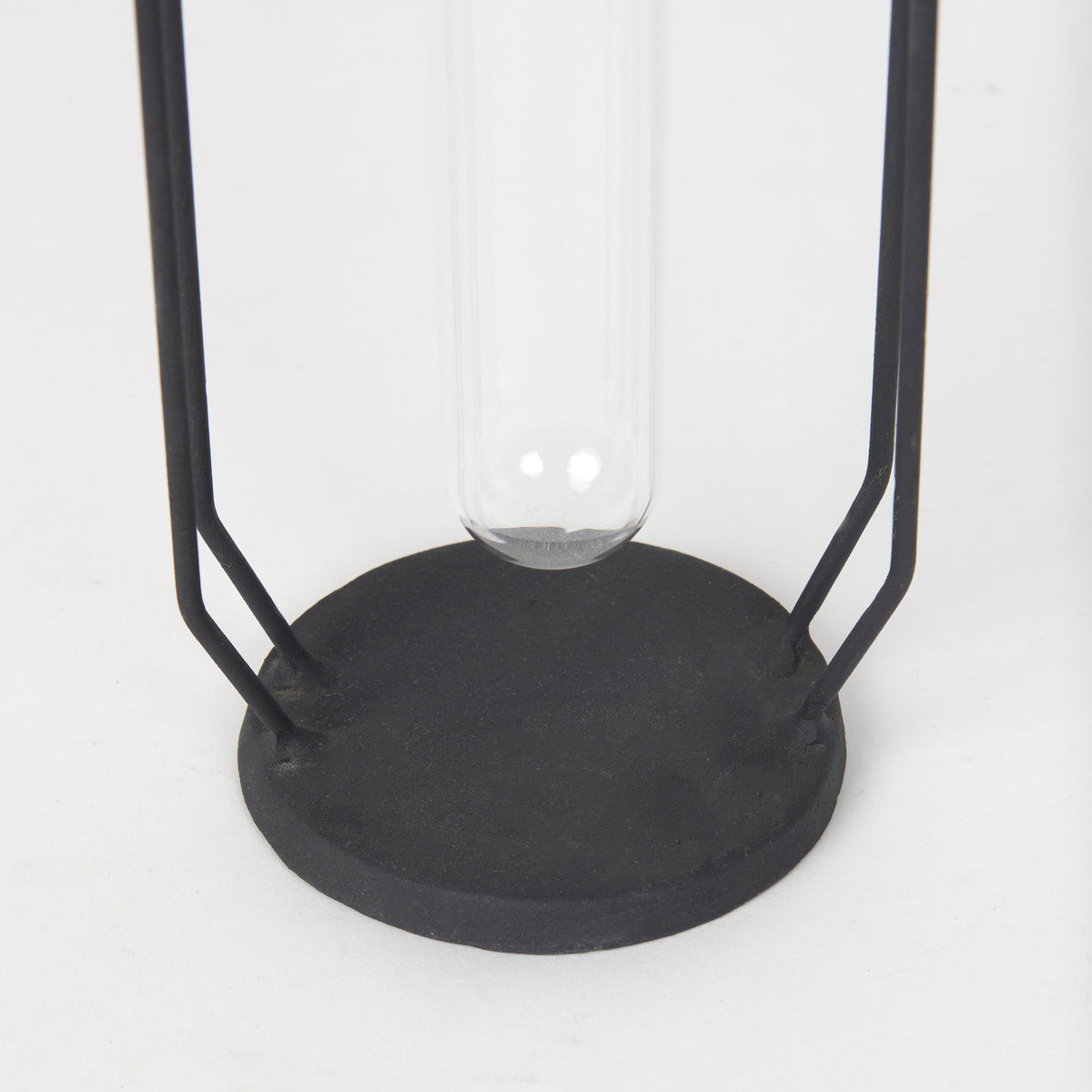 Aria Black Metal and Glass Decorative Accent - Ornate Home