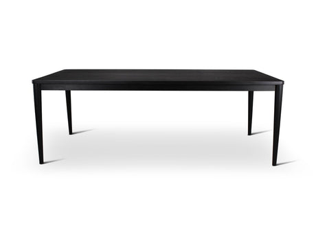 Aria Black Outdoor Dining Table - Ornate Home