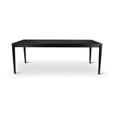 Aria Black Outdoor Dining Table - Ornate Home