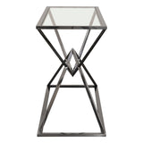 Aria Black Rectangle Console Table - Ornate Home