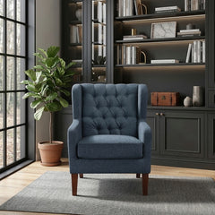 Aria Brown Accent Chair - Ornate Home