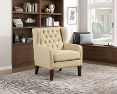 Aria Brown Accent Chair - Ornate Home