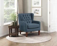 Aria Brown Accent Chair - Ornate Home