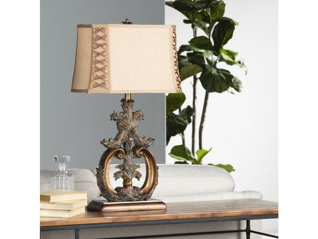 Aria Gold Table Lamp (Set of 2) - Ornate Home