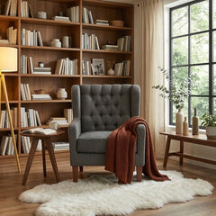 Aria Pink Accent Chair - Ornate Home