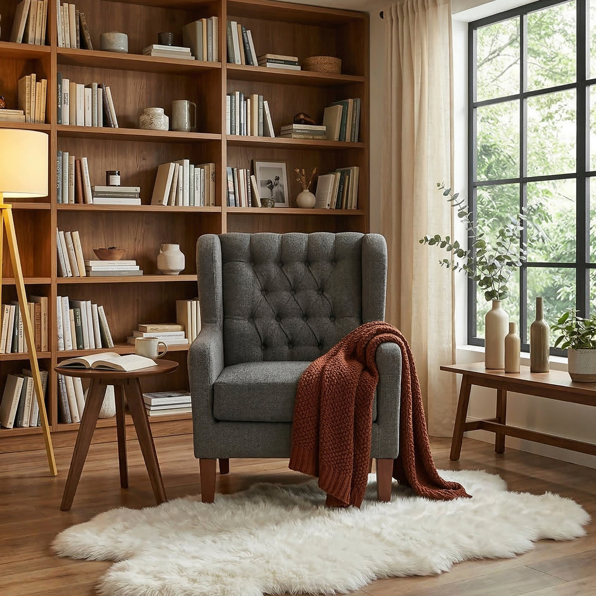 Aria Pink Accent Chair - Ornate Home