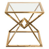 Aria Square End Table - Ornate Home