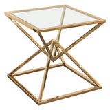 Aria Square End Table - Ornate Home