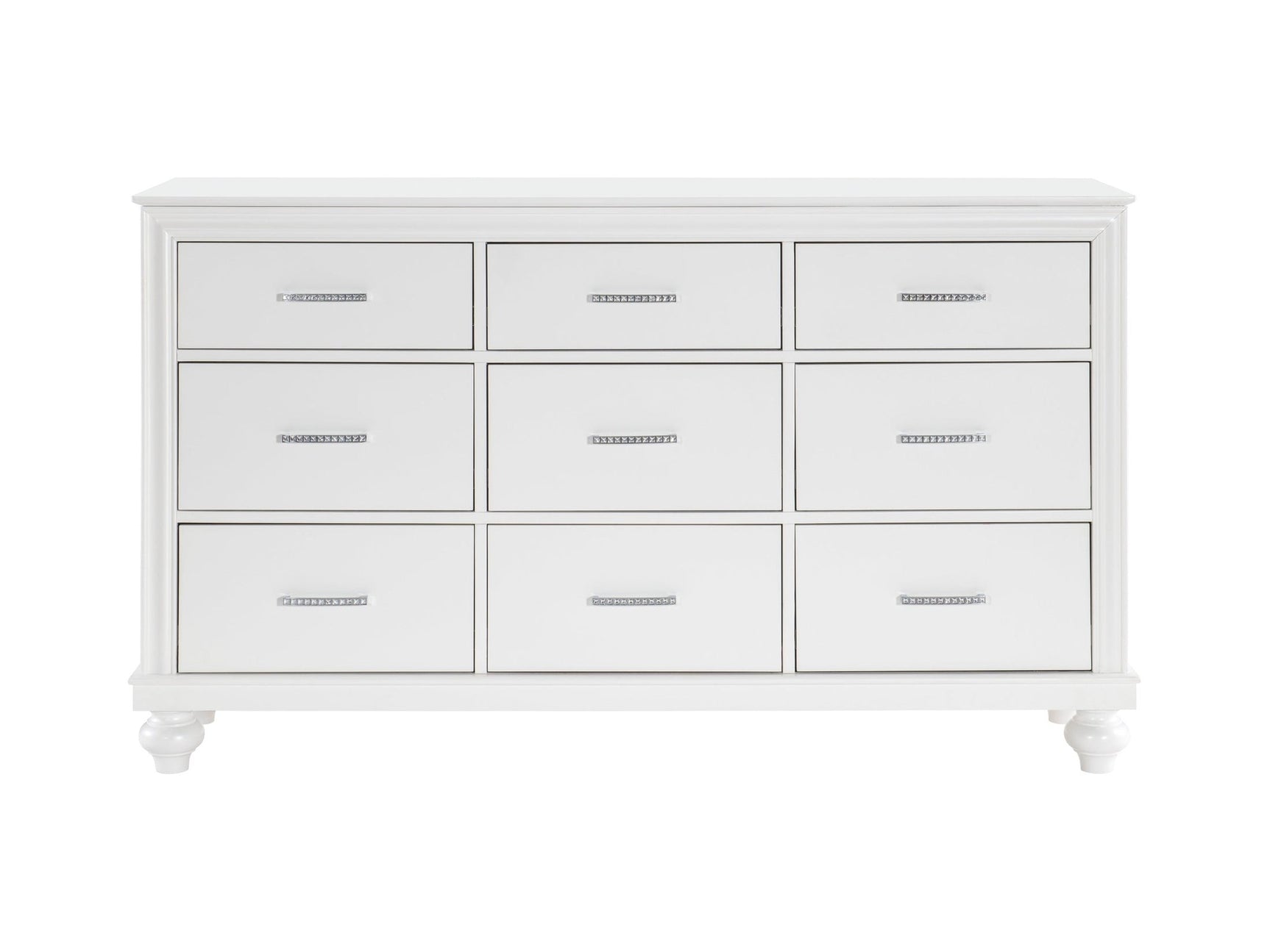 Aria White Dresser - Ornate Home