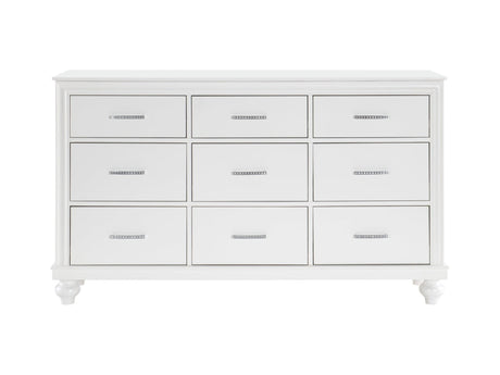 Aria White Dresser - Ornate Home