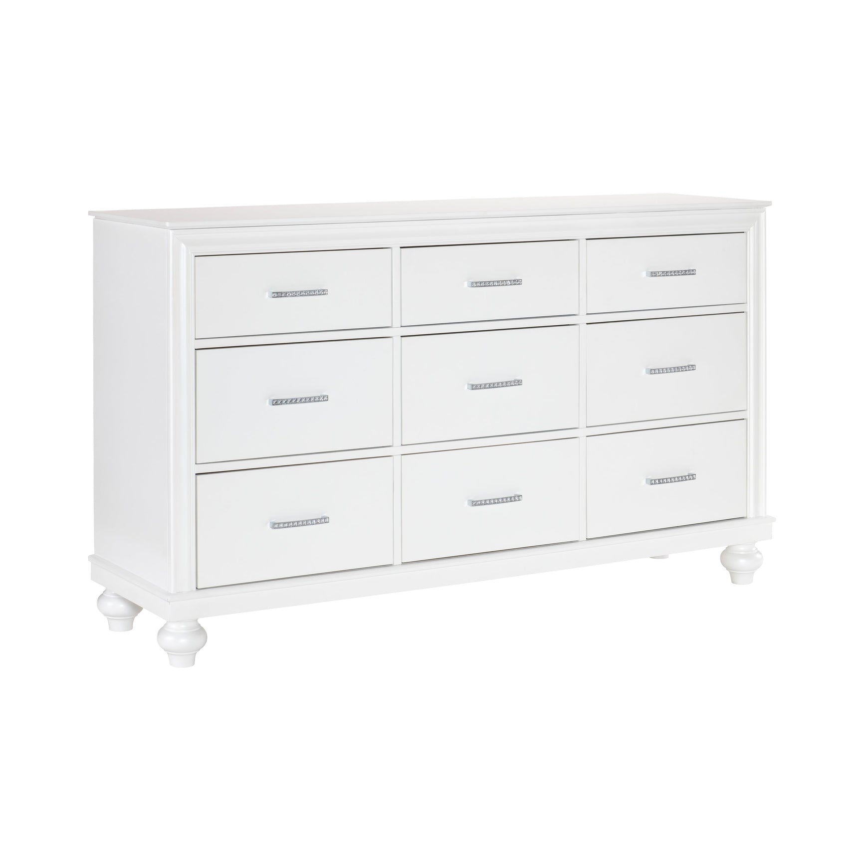 Aria White Dresser - Ornate Home