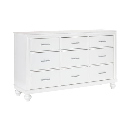 Aria White Dresser - Ornate Home
