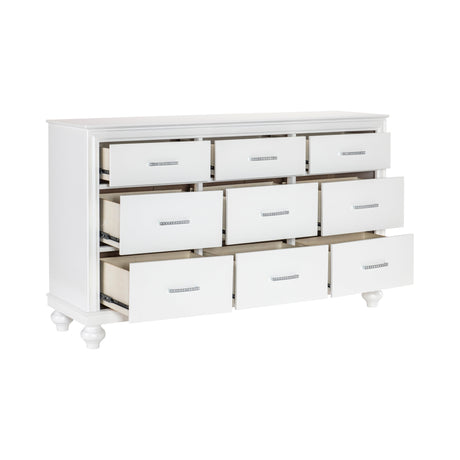 Aria White Dresser - Ornate Home