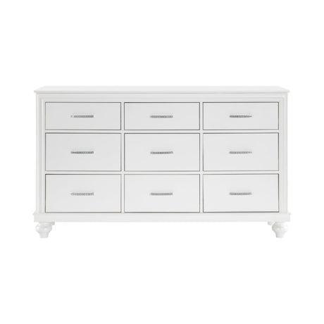 Aria White Dresser - Ornate Home
