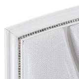 Aria White Queen Platform Bed - Ornate Home