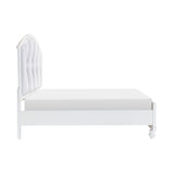Aria White Queen Platform Bed - Ornate Home