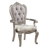 Ariadne Plantinum Arm Chair (Set of 2) - Ornate Home