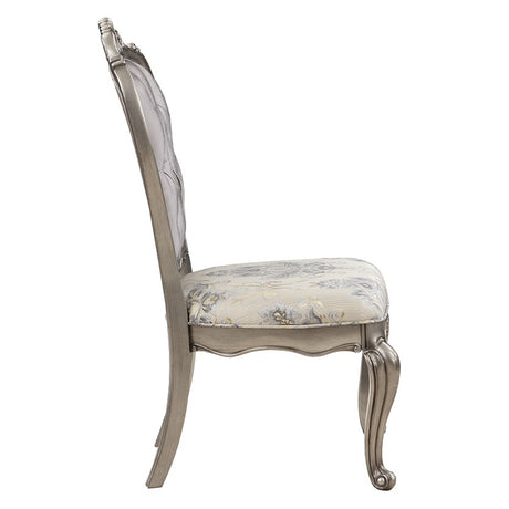 Ariadne Plantinum Side Chair (Set of 2) - Ornate Home