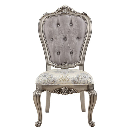 Ariadne Plantinum Side Chair (Set of 2) - Ornate Home