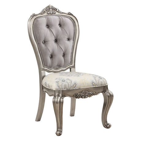 Ariadne Plantinum Side Chair (Set of 2) - Ornate Home