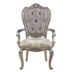 Ariadne Platinum Arm Chair (Set of 2) - Ornate Home