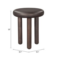 Arian Bronze Side Table - Ornate Home