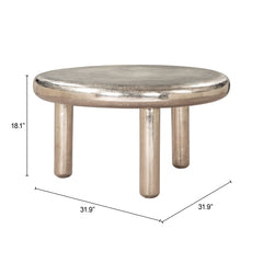 Arian Silver Coffee Table - Ornate Home