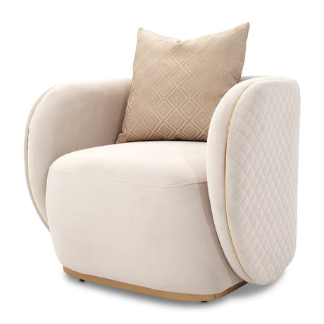 Ariana Beige Accent Chair - Ornate Home