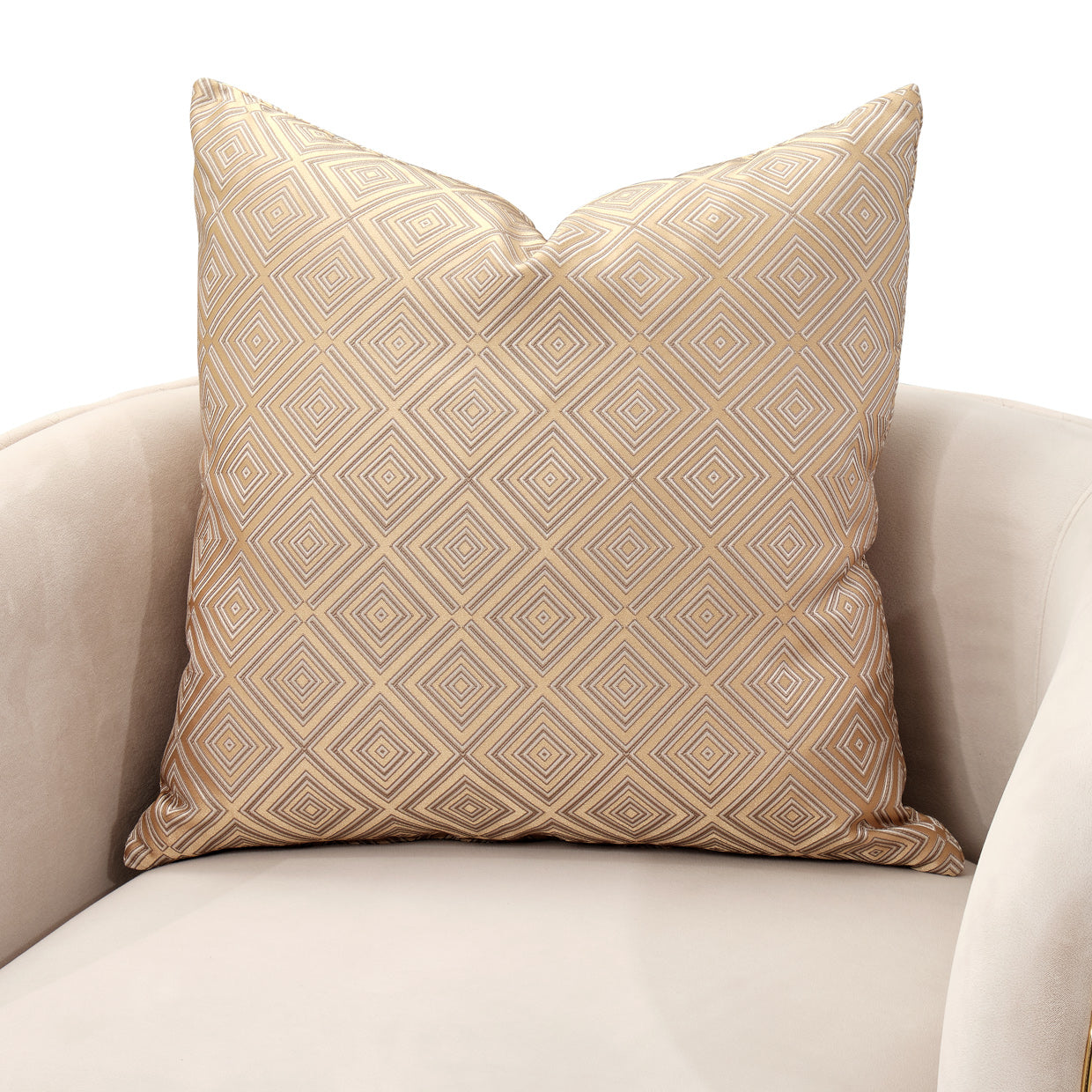 Ariana Beige Accent Chair - Ornate Home