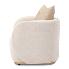 Ariana Beige Accent Chair - Ornate Home