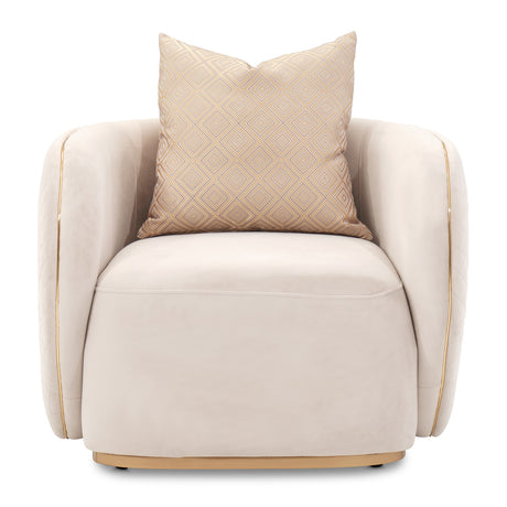 Ariana Beige Accent Chair - Ornate Home
