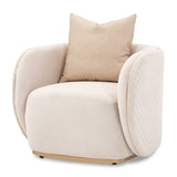 Ariana Beige Accent Chair - Ornate Home