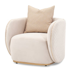 Ariana Beige Accent Chair - Ornate Home