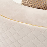 Ariana Beige Loveseat - Ornate Home
