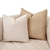 Ariana Beige Loveseat - Ornate Home