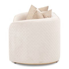 Ariana Beige Loveseat - Ornate Home