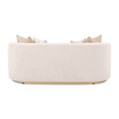 Ariana Beige Loveseat - Ornate Home