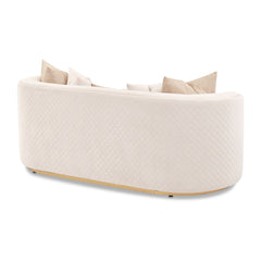 Ariana Beige Loveseat - Ornate Home