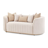 Ariana Beige Loveseat - Ornate Home