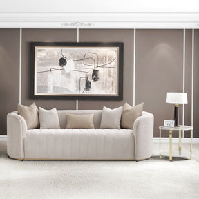 Ariana Beige Sofa - Ornate Home