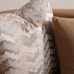 Ariana Gold/Caramel Velvet Loveseat - Ornate Home