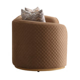Ariana Gold/Caramel Velvet Loveseat - Ornate Home